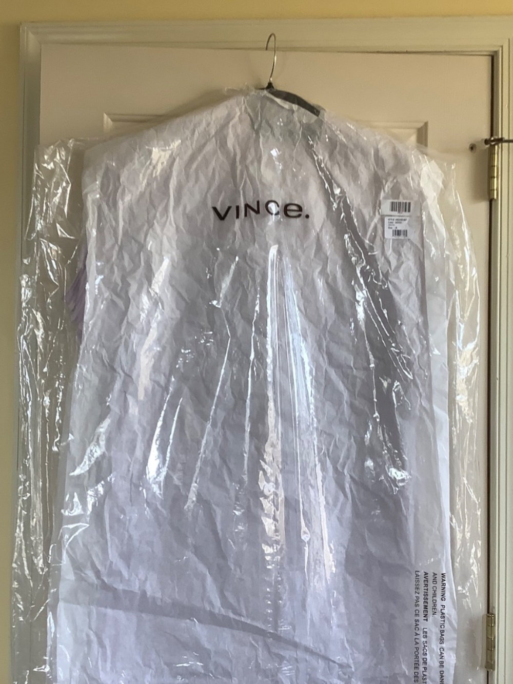 Vince Crushed Satin Midi Dress Violetta Light Violet SZ 1X - Picture 16 of 16